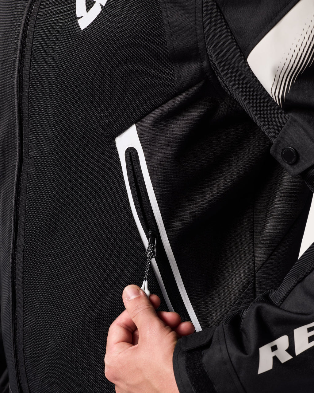 Jacket Control Air H2O | Grey-Blue - Detail