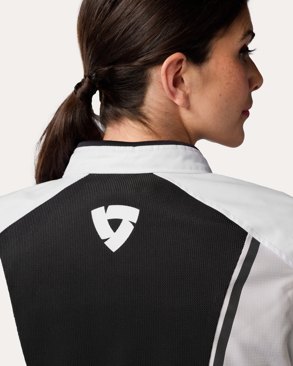 Jacket Control Air H2O Ladies | Red-Black - Detail