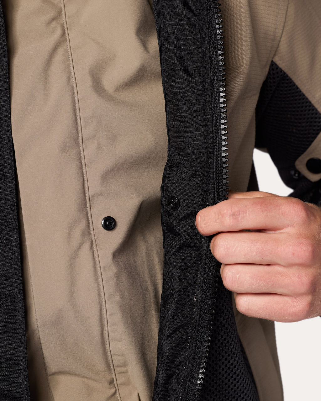 Jacket Tornado 4 H2O | Silver-Black - Detail