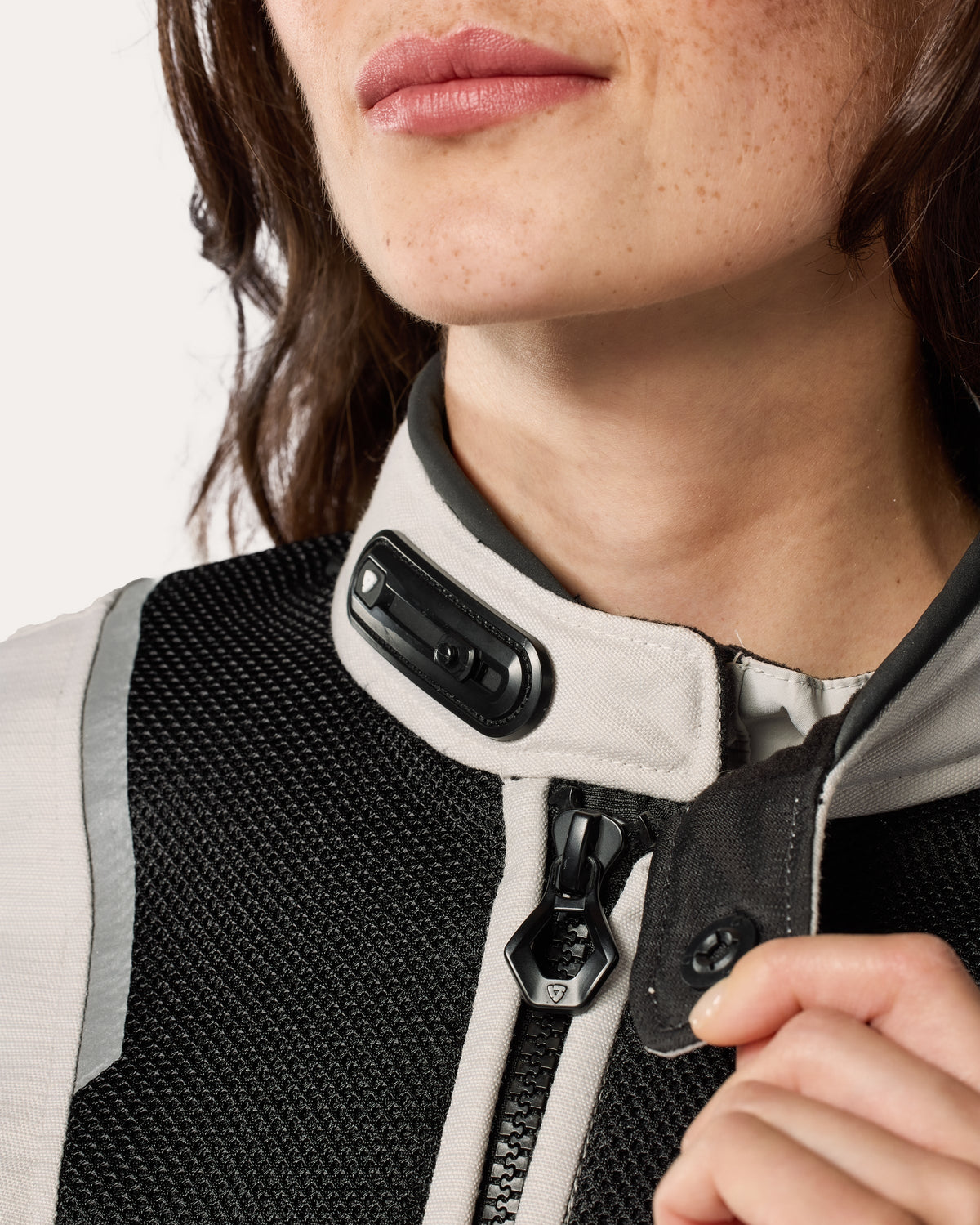 Jacket Tornado 4 H2O Ladies | Silver-Black - Detail