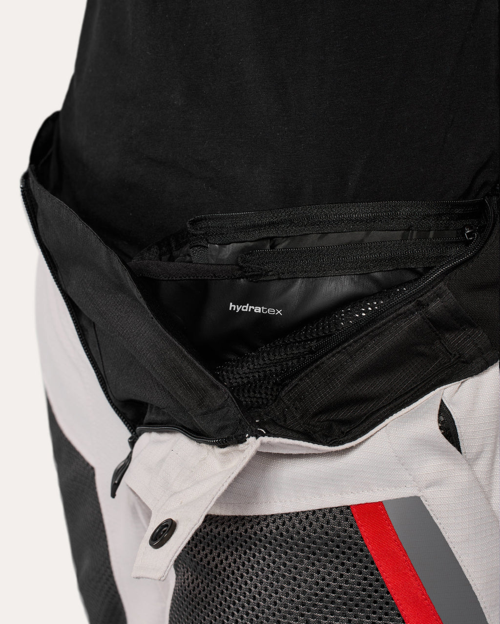 Pants Tornado 4 H2O Ladies | Silver-Black - Detail