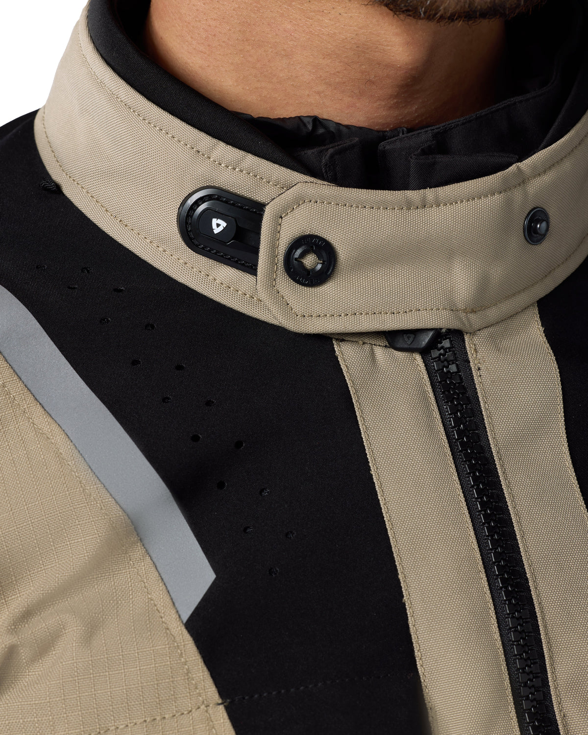 Jacket Offtrack 2 H2O | Black-Brown - Detail