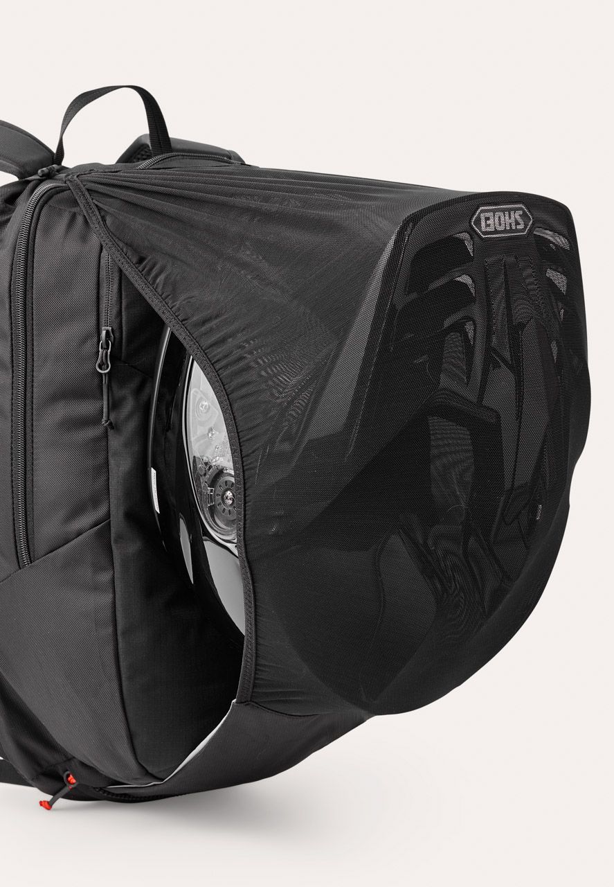 Backpack Traject | Black-Red - Detail