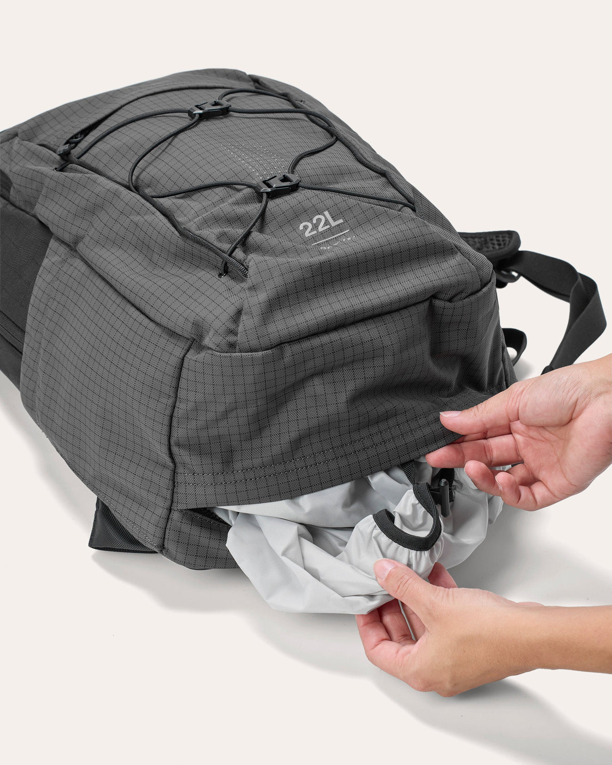 Backpack Saroa | Sand-Black - Detail