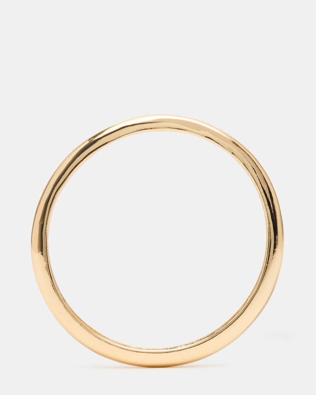 SKINNY BANGLE BAND Gold Women's Bracelet | Steve Madden