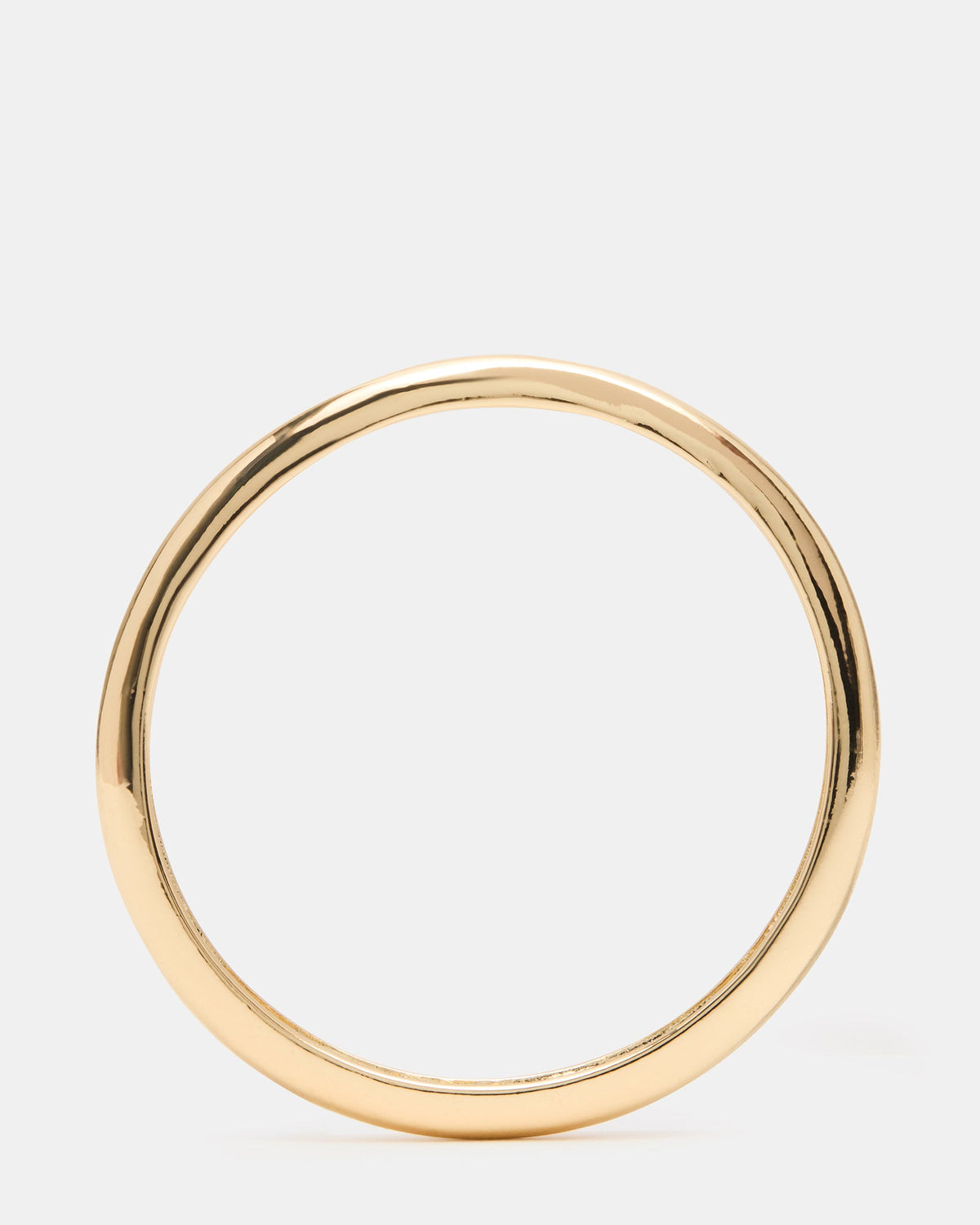 SKINNY BANGLE BAND Gold Women's Bracelet | Steve Madden