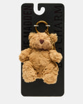 TEDDI Brown Teddy Bear Key Lock Bag Charms Accessory | Steve Madden