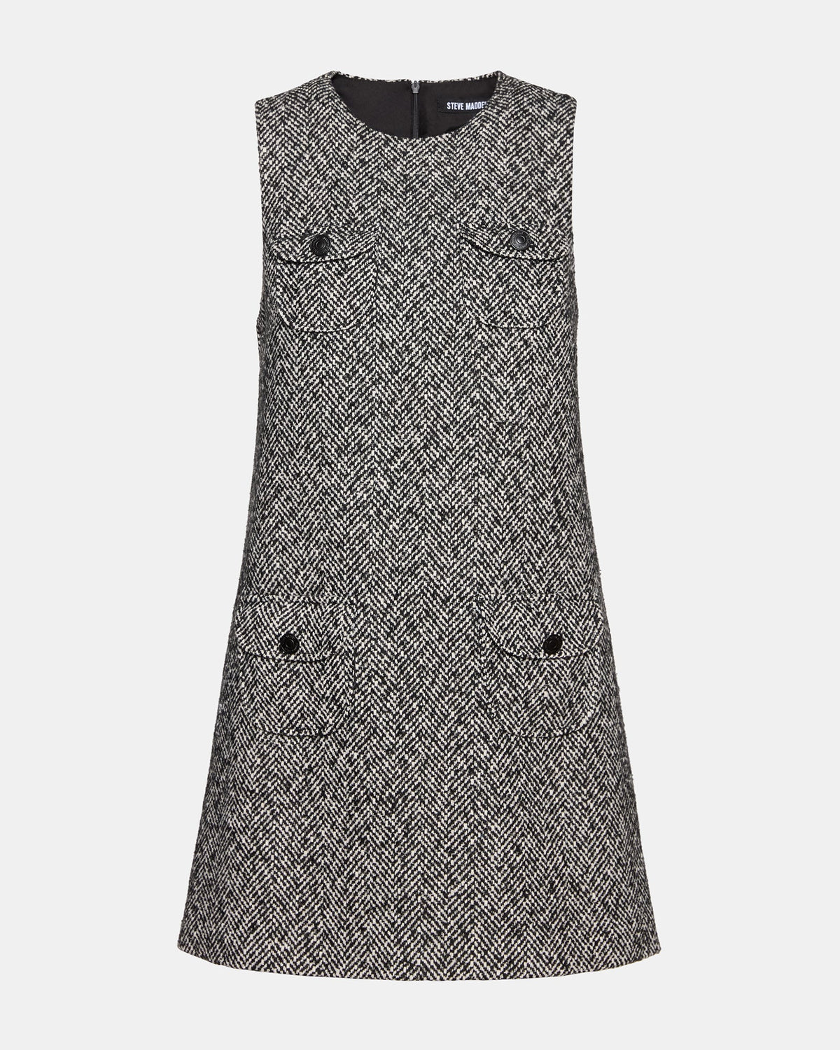 LOUIE DRESS BLACK/WHITE