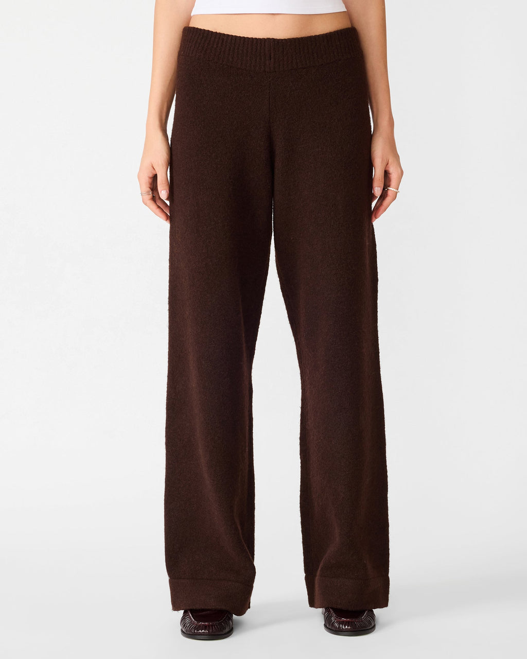 ANGELIQUE PANT DARK TOFFEE