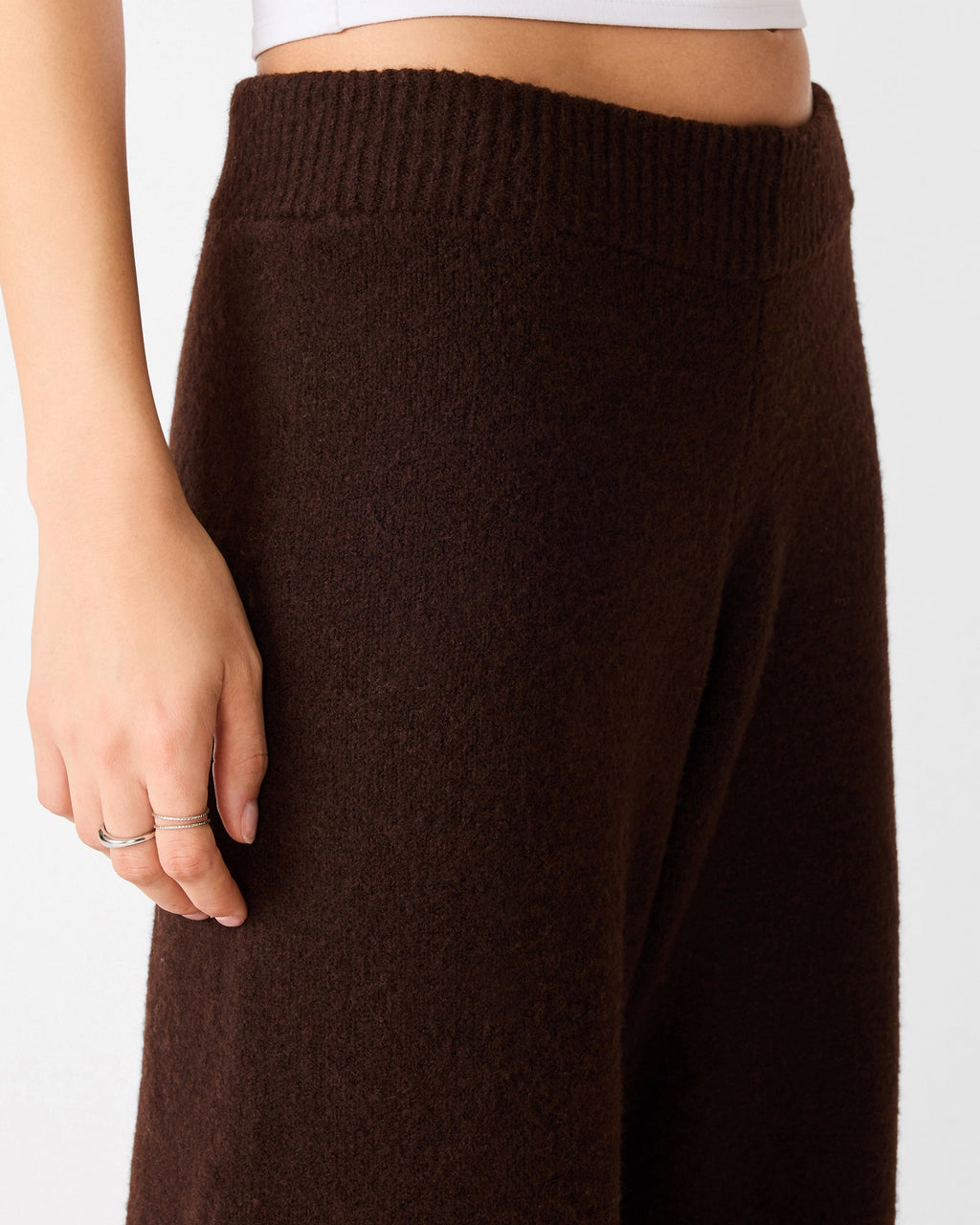 ANGELIQUE PANT DARK TOFFEE