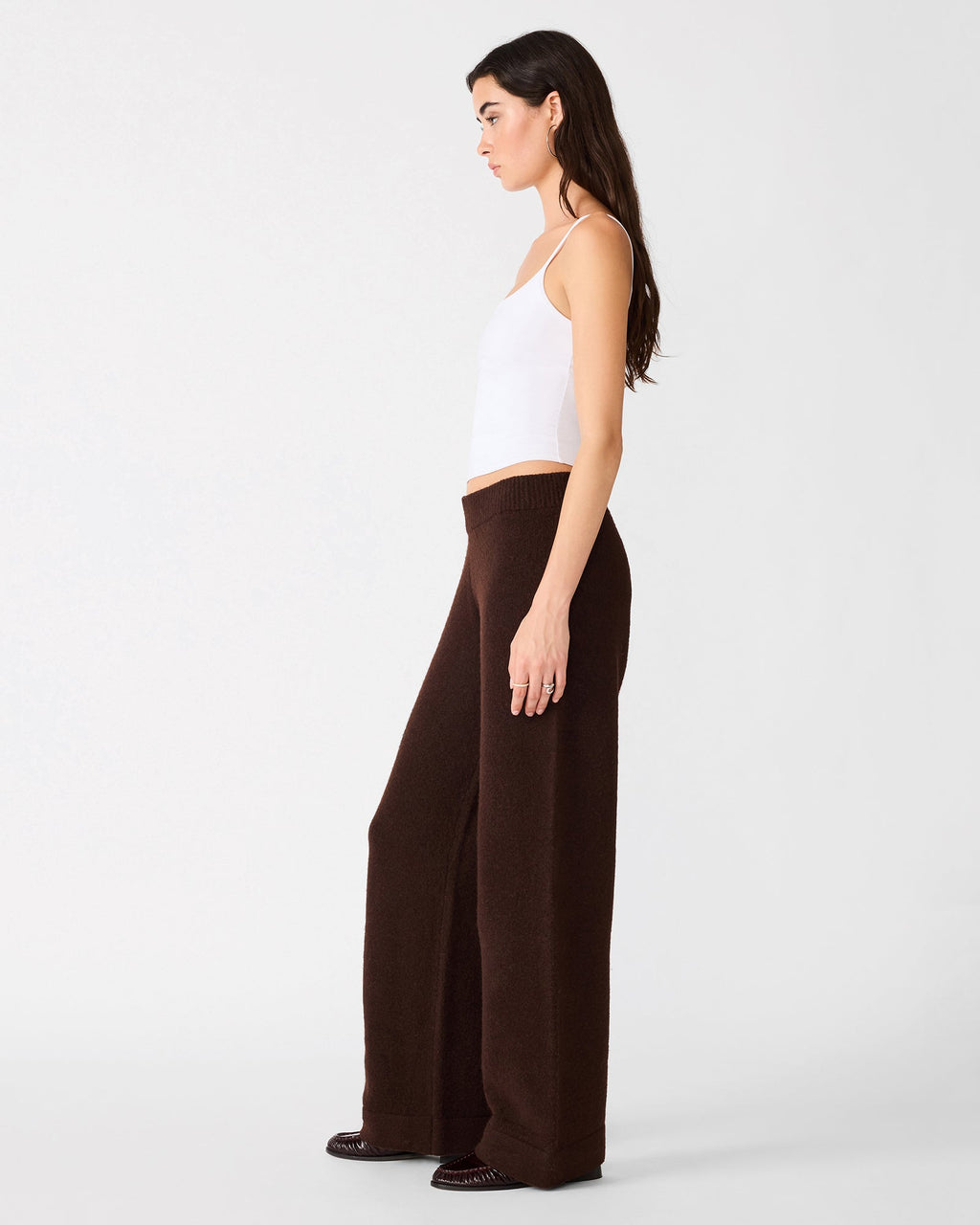 ANGELIQUE PANT DARK TOFFEE