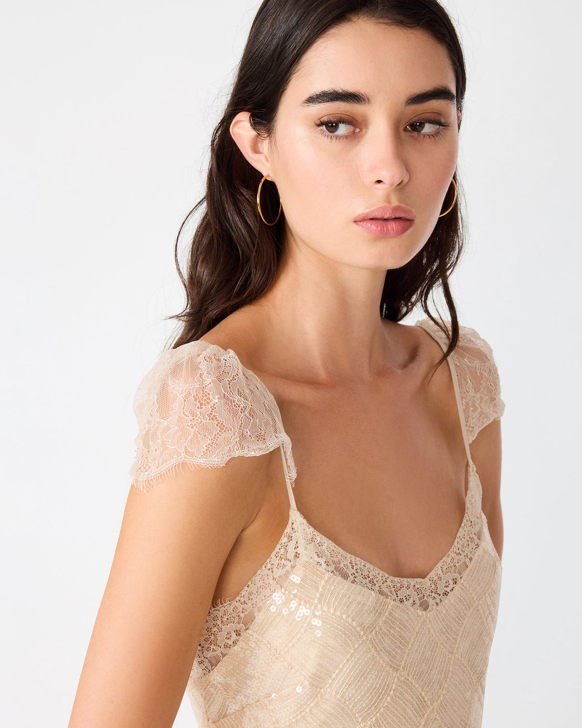 STEFANIA DRESS CHAMPAGNE