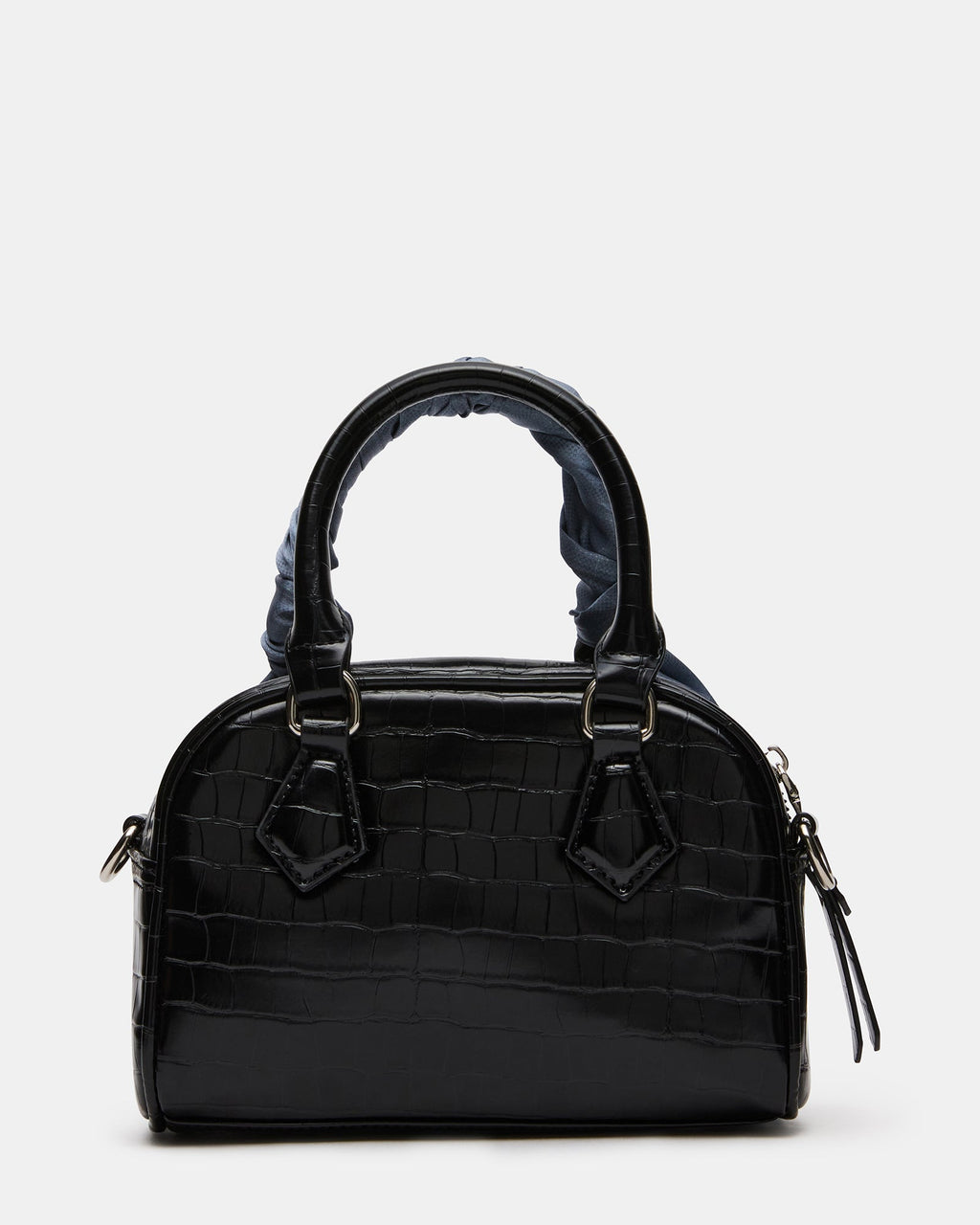 BRAYLA BAG BLACK CROCODILE