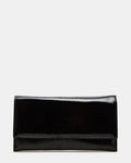 JULIANA Bag Black Patent Crossbody Clutch Handbag | Steve Madden