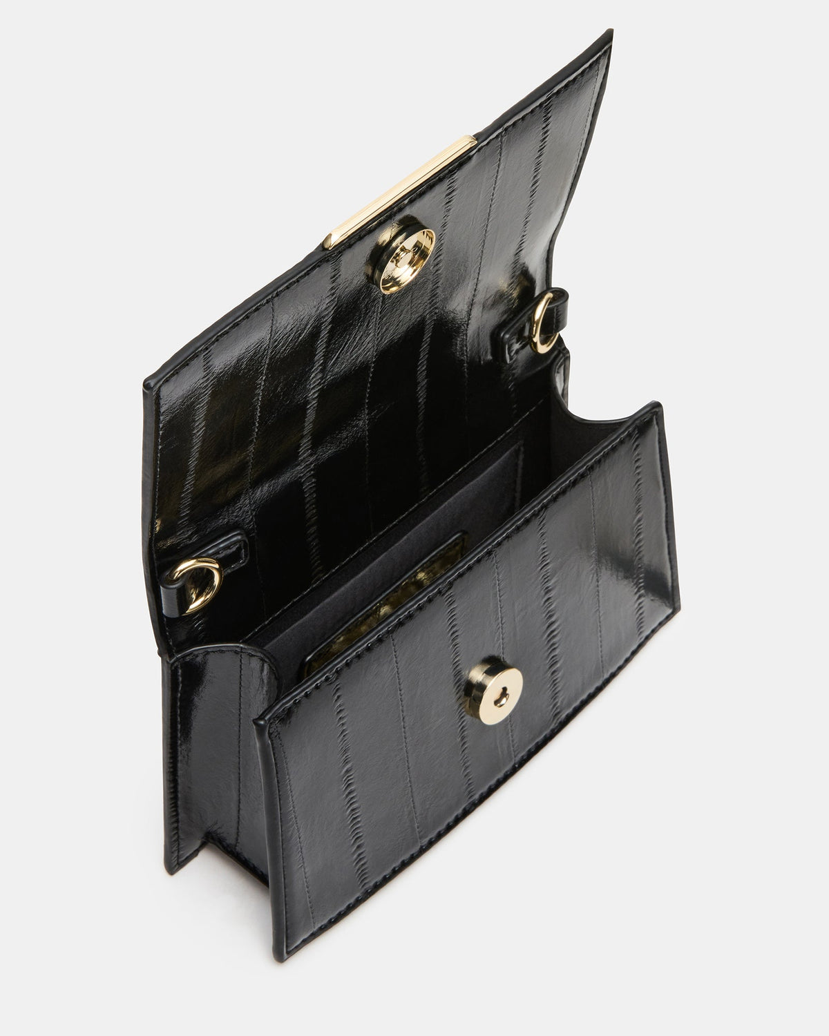 MARCY BAG BLACK EEL
