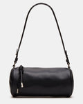 PRIYA Bag Black Mini Barrel Shoulder Handbag | Steve Madden