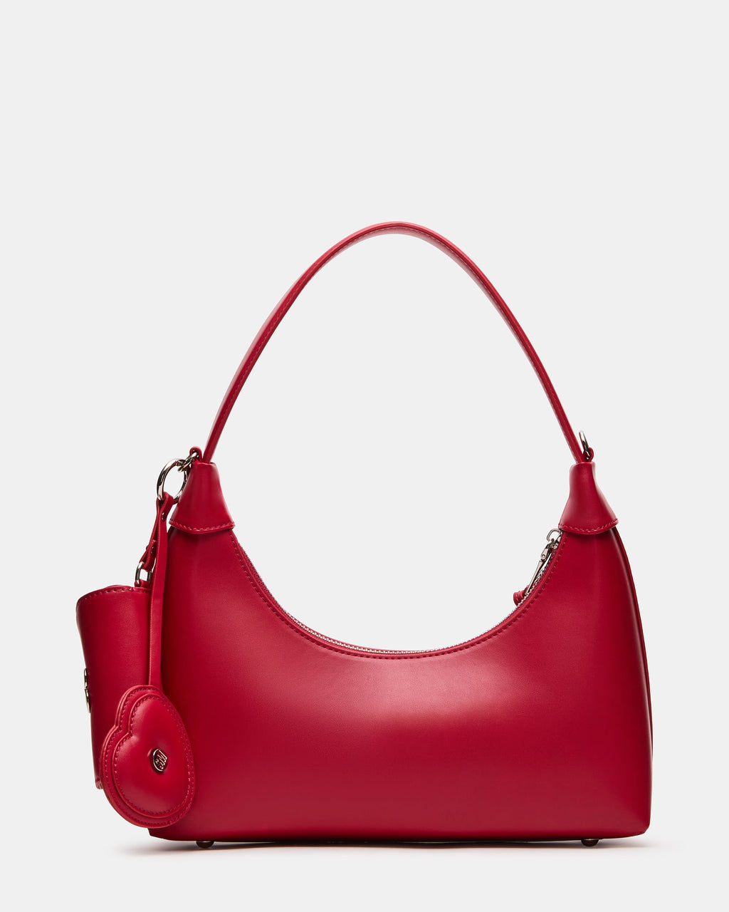 ROSANA Red Charm Scarf Structured Shoulder Handbag | Steve Madden