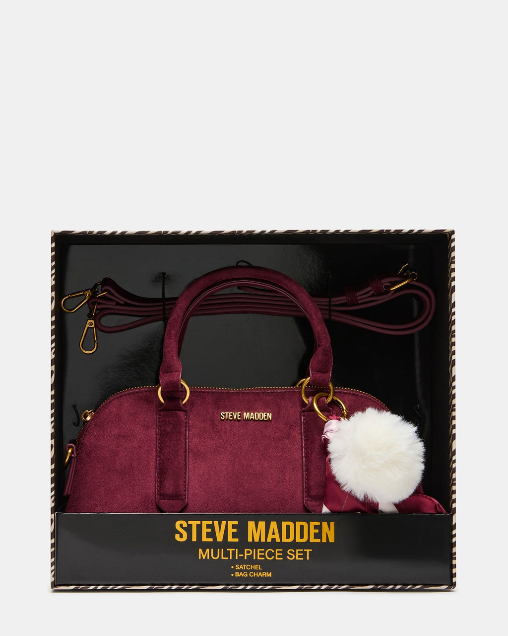 THORNE Bloodstone Charms Top-Handle Crossbody Handbag Gift Set | Steve Madden