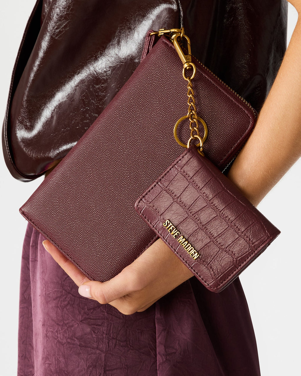 ZIPPY WALLET GIFT SET BLOODSTONE