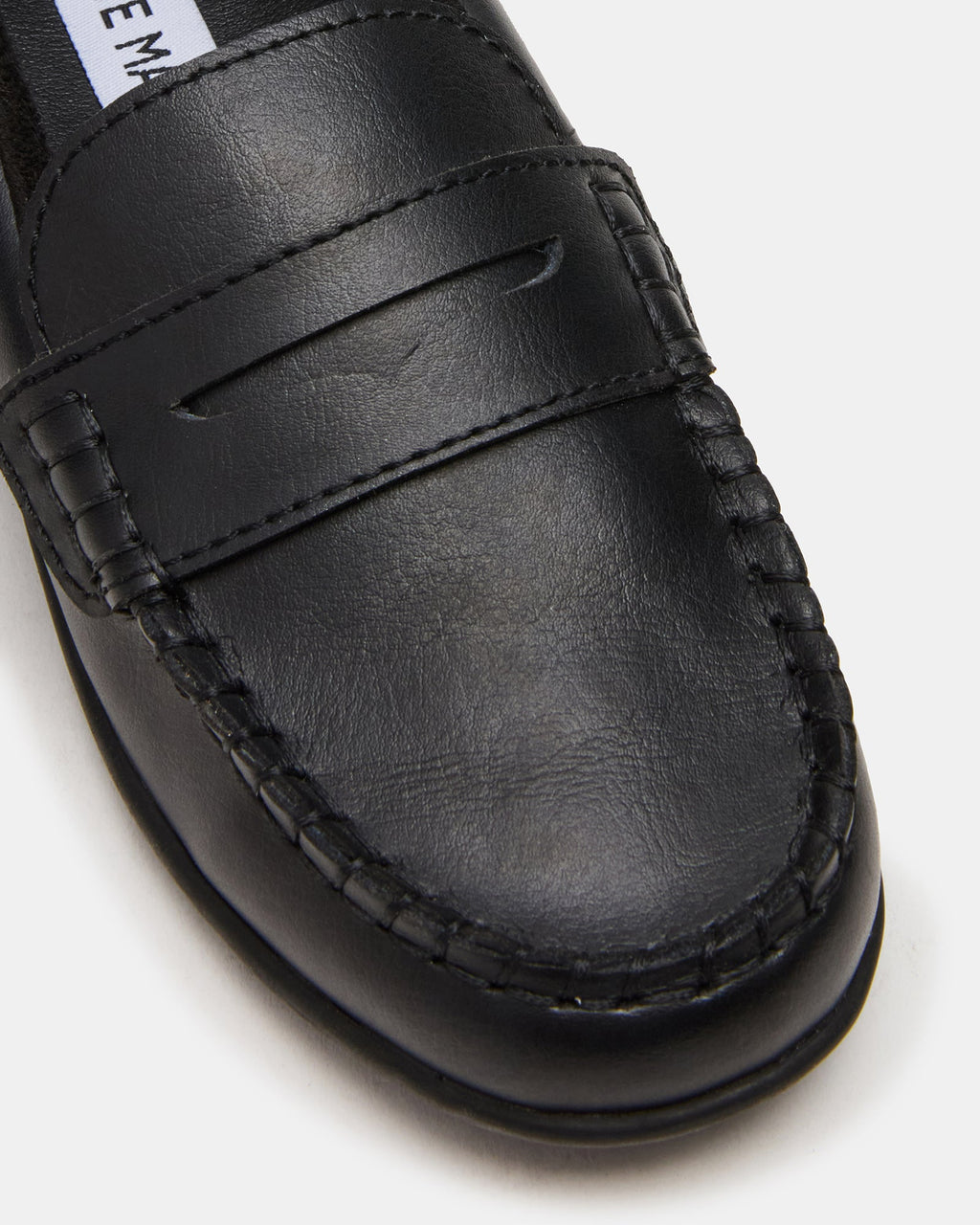KIDS' JARED BLACK LEATHER