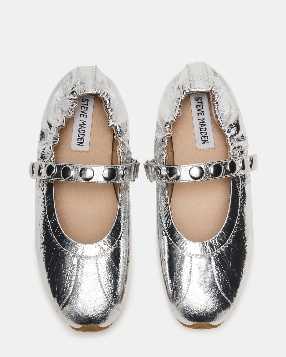 ANAYA SILVER LEATHER STUDS