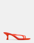 BRIENNA Jelly Red Thong Women's Kitten Heel | Steve Madden