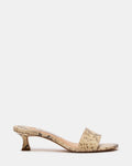 CALLIE Snake Mule Women's Kitten Heel | Steve Madden