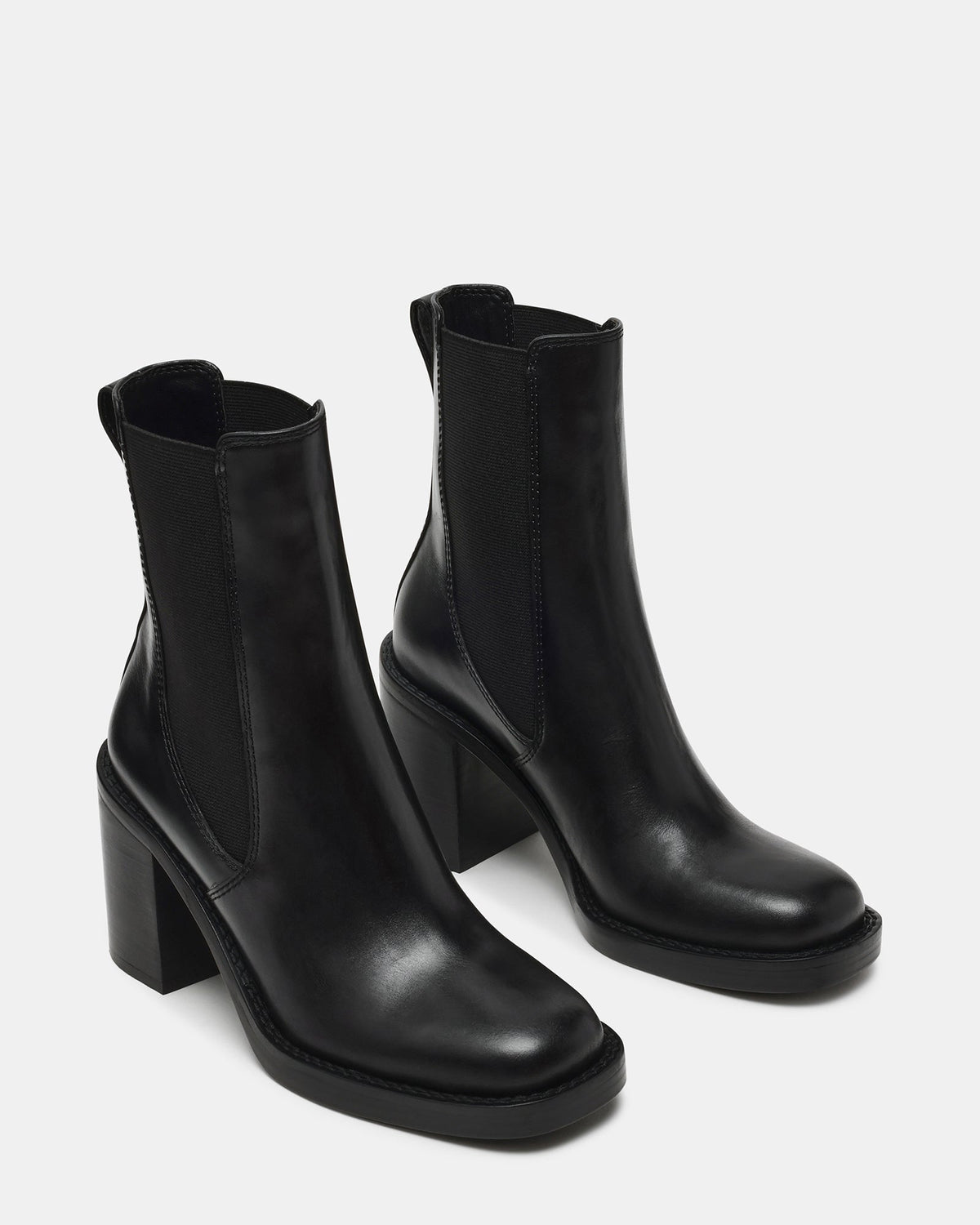 DALEY BLACK LEATHER