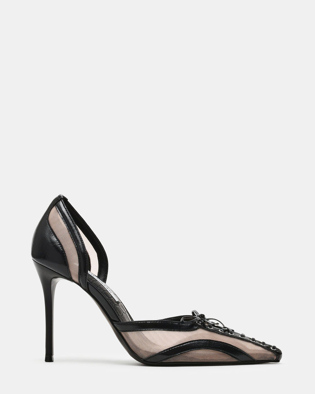 DUCHESS Black Multi Pointed-Toe Pump Stiletto Women's Heel | Steve Madden