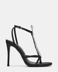 PESCADO Black/Silver Fish Thong Stiletto Women's Heel | Steve Madden