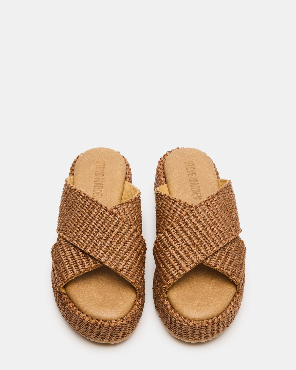 TULUM BROWN RAFFIA