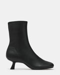 XENA Black Kitten Heel Women's Ankle Boot | Steve Madden
