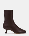 XENA Burgundy Kitten Heel Women's Ankle Boot | Steve Madden